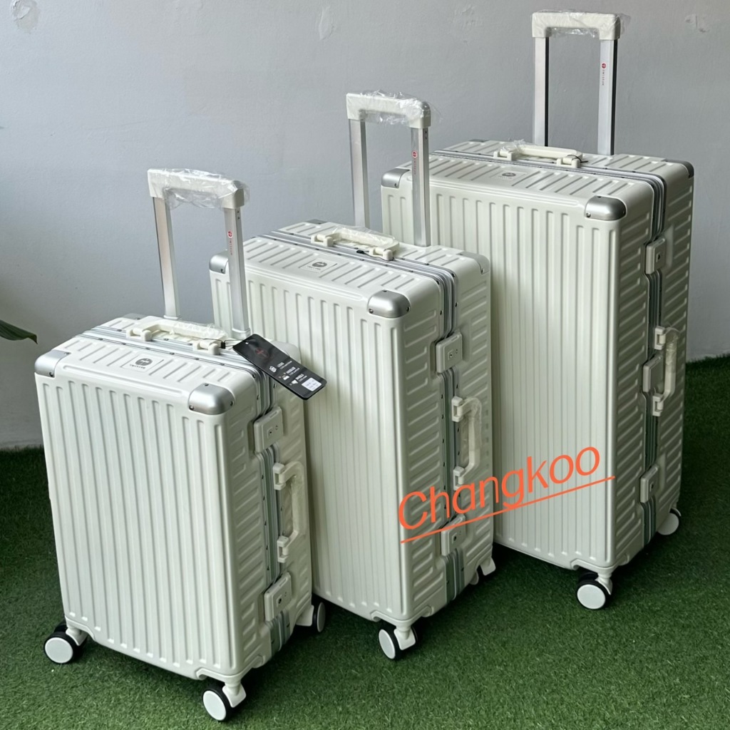 รุ่นCK999 กระเป๋าเดินทาง กระเป๋าเดินทางล้อลาก แข็งแรงทนทาน ล้อหมุน360องศา โครงอลูมิเนียม