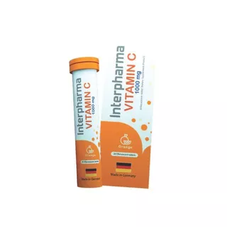Interpharma Vitamin C 1,000 mg. อินเตอร์ฟาร์มา วิตามินซี 1,000 มก.
