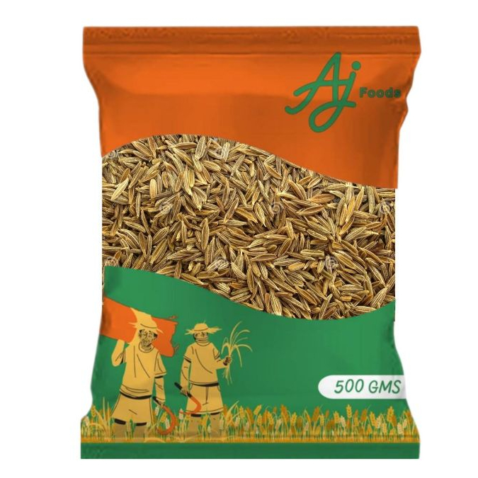 A.J Cumin Seed เมล็ดยี่หร่า 500g