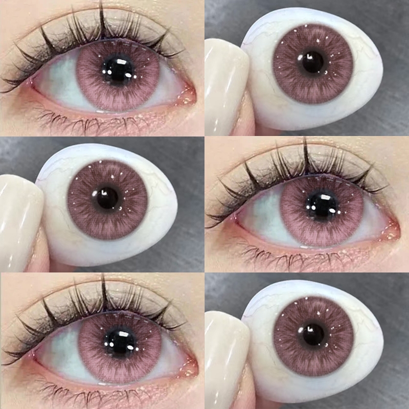 {COD} – คอนแทคเลนส์ Eyeshare Seattle Pinkchoc เลนส์สีแฟชั่นสำหรับดวงตาขนาดใหญ่ 14.2 มม. ใช้ได้ 1 ปี จัดส่งฟรี