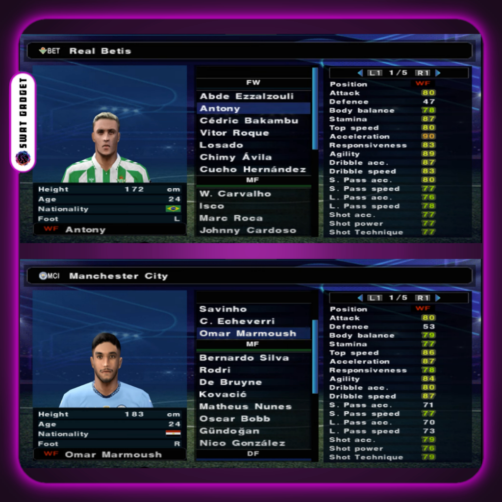 แผ่นเกม PES 2025 / eFootball 2025 Update February 2025 สำหรับ Playstation2 PS2 ทำจากแผ่นแบรนด์ HP คุณภาพสูง SWATGadget