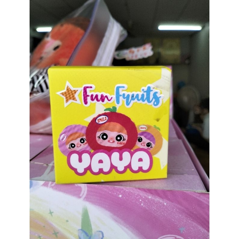 🍊YAYA  Fun Fruit Plush ผลไม้ พวงกุญแจ🍉
