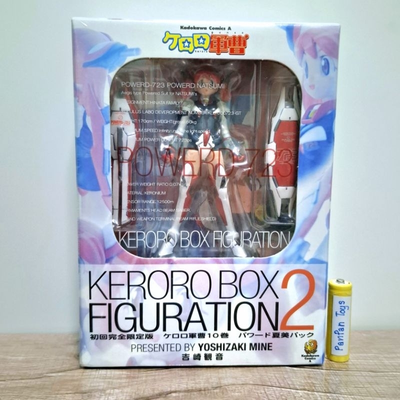 Keroro Box Figuration 2 นัตสึมิชุดหุ่นยนต์ งาน megahouse 2005 ของใหม่ในซีลพลาสติก [มีหนังสือการ์ตูนข