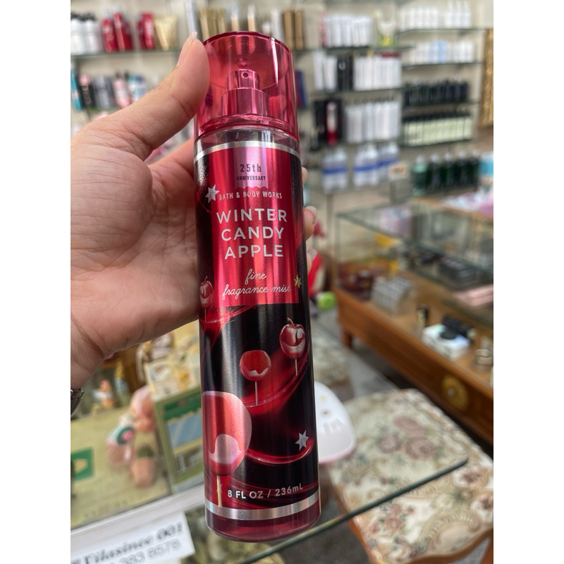 Bath & Body Works Winter Candy Apple Fine Fragrance Mist Spray Splash 236ml. ของแท้