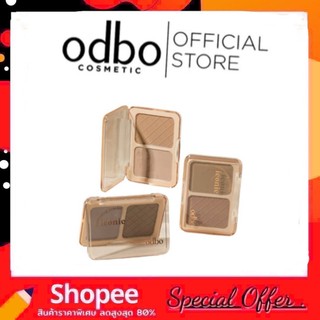 Odbo iconic contouring powder OD1323 โอดีบีโอ ไอโคนิค คอนทัวร์ริ่ง พาวเดอร์