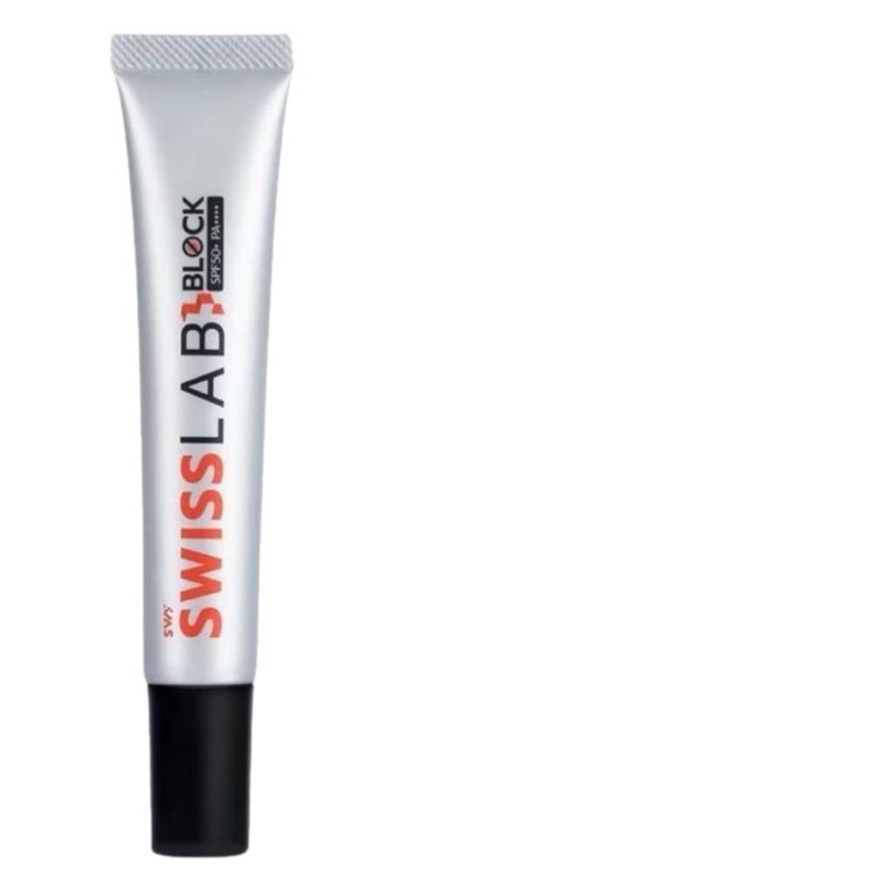 (2 หลอด) ครีมกันแดดสวิสแล็บบล็อก อ่อนโยน ซึมไว ปกป้องและบำรุงผิวในตัว SPF50+ PA++++ SWISSLAB Block
