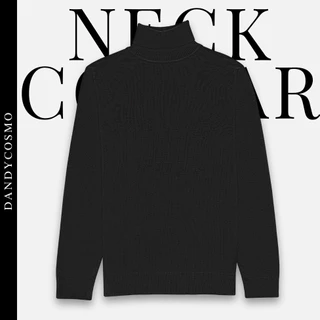 DANDY COSMO | เสื้อสเวตเตอร์ เสื้อขนสัตว์ เสื้อไหมพรมผู้ชาย คอเต่า แขนยาว ไหมพรมคอเต่าผู้ชาย High Turtleneck คอเต่าสูง