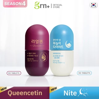 [NEW] GRN+Season4 Queencetin 60Tablets.x1 และ Season4 Nite 63Tablets.x1 วิตามินจองกุก ลด น้ำหนัก