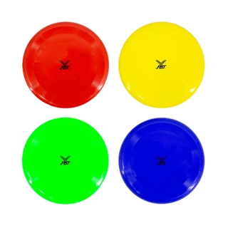 FBT จานร่อนพลาสติก ใช้ขว้าง ของเล่น ชายหาด frisbee จานบินสีสะท้อนแสง รหัส 77305