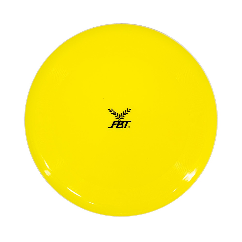 FBT จานร่อนพลาสติก ใช้ขว้าง ของเล่น ชายหาด frisbee จานบินสีสะท้อนแสง รหัส 77305
