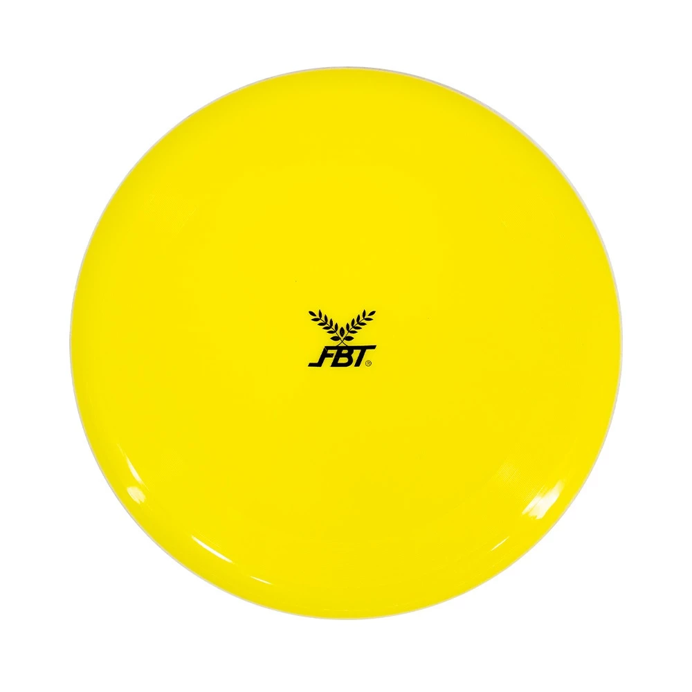 FBT จานร่อนพลาสติก ใช้ขว้าง ของเล่น ชายหาด frisbee จานบินสีสะท้อนแสง รหัส 77305