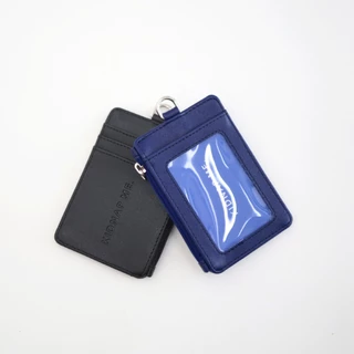 ซองหนังใส่บัตรพนักงาน ซองใส่บัตรแบบหนัง มีซิบ(ไม่รวมสาย) CARD ZIPPER KIDNAP ME.