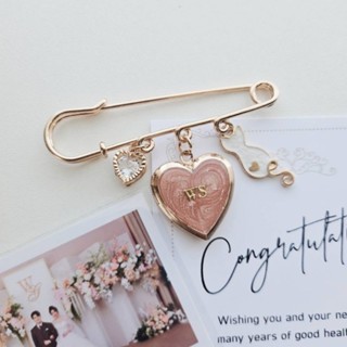 เข็มกลัดคนท้อง ของขวัญคนท้อง จี้ใส่รูป custom จี้ได้เอง 🤍✨