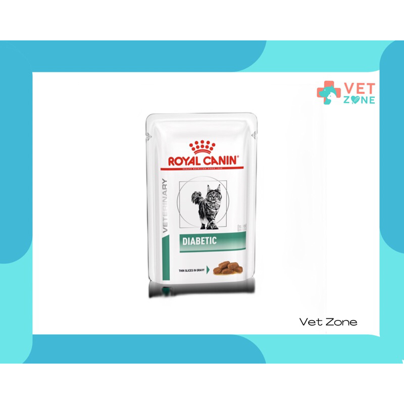 Royal canin cat diabetic 85g อาหารเปียกแมว