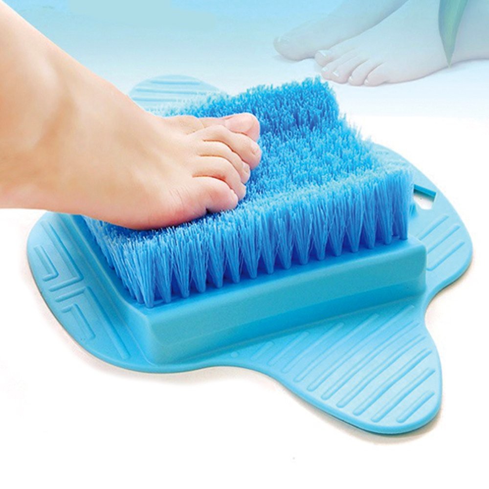 Foot Brush ทำความสะอาดเท้า แปรงทำความสะอาดเท้า ขนนุ่ม พร้อมส่ง