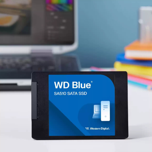 2 TB SSD (เอสเอสดี) WD BLUE SA510 - 2.5 INCH SATA 3 (WDS200T2B0A)- ของแท้ 5 ปี Synnex