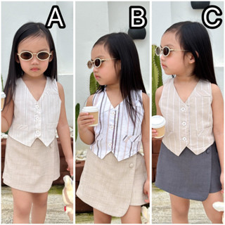 เสื้อสูทกั๊กเด็กผู้หญิง พร้อมส่ง