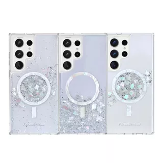 (ส่งทันที) เคสสายมู FenixShield Eleganz SILVER STARDUST สำหรับ Samsung Galaxy S26 / S25 / S24 / S23 / S22 / Ultra / Plus
