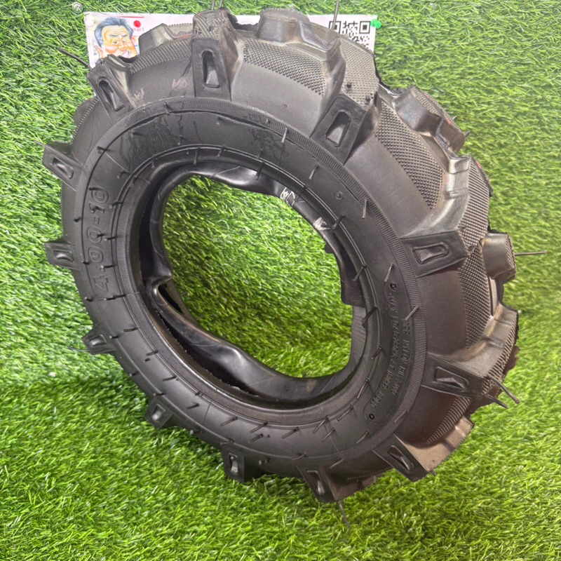 ยางรถไถ ขนาด 4.00-10 (แบบบั้ง) หนา 10 ชั้น รับน้ำหนักได้ 280 กิโล(ต่อเส้น) - รูปที่ 6