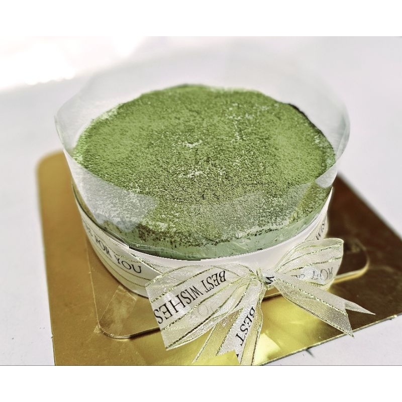 Keto Mutcha Layer Cheese Cake แบบ1,2,3ปอนด์ ส่งรถเย็นby Sweetless House Keto