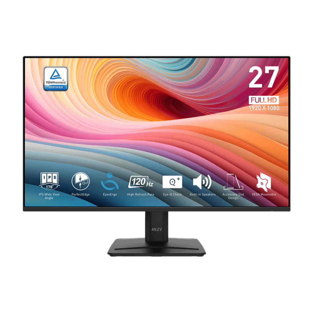 MONITOR (จอมอนิเตอร์) MSI PRO MP275 E2 - 27 INCH IPS FHD 120Hz ADAPTIVE SYNC
