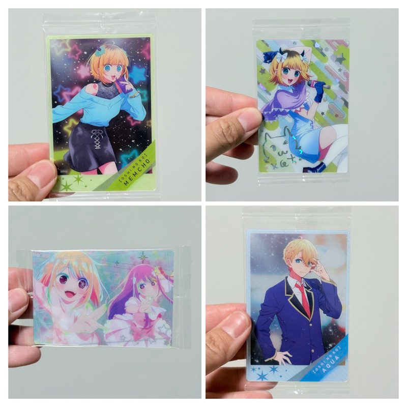 (งานแท้ สินค้ามือสองจากญี่ปุ่น) การ์ด อนิเมะ  เกิดใหม่เป็นลูกโอชิ Oshi no Ko