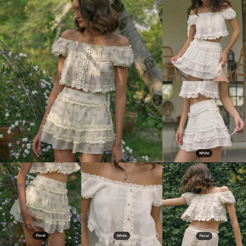 ใช้โค้ลด20%,30% Mitr x Riety Spellbound Top Mitr x Riety Spellbound Skirt  . 'LOVE SAGA Collection' 