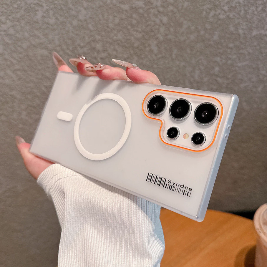 เคส แม่เหล็ก ชาร์ได้ สําหรับ Samsung A07 A17 A55 A06 A16 A36 A26 A56 S25 S24 Ultra S23 Plus FE s25fe S25ultra เคสผิวด้าน
