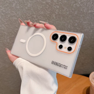 เคส แม่เหล็ก ชาร์ได้ สําหรับ Samsung A07 A17 A55 A06 A16 A36 A26 A56 S25 S24 Ultra S23 Plus FE s25fe S25ultra เคสผิวด้าน