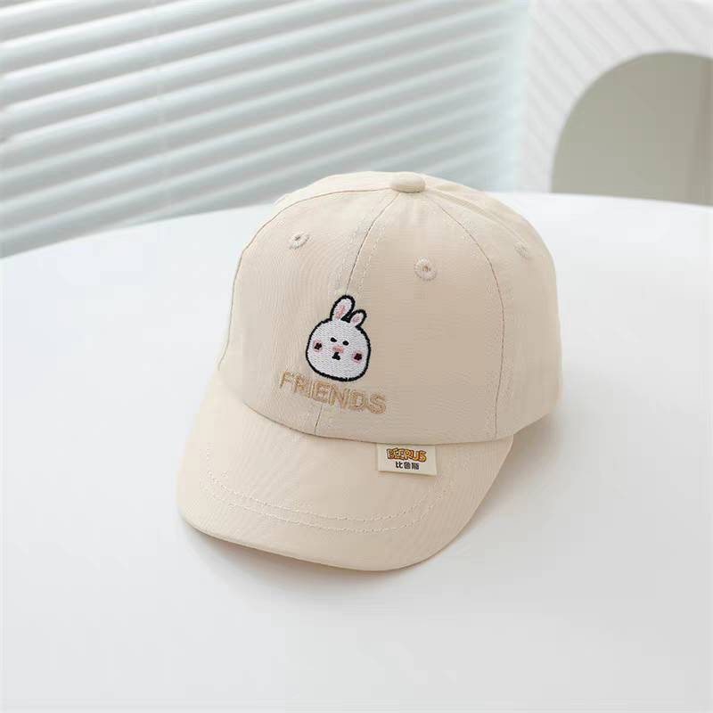 [พร้อมส่ง] หมวกเด็ก 1-3 ปี รอบหัว:48-50 cm. หมวกแก๊ปเด็ก ปักลายการ์ตูนและปักอักษร FRIENDS หมวกแฟชั่นเด็ก ขนาดปรับได้ ราคา ถูกที่สุด ดีลบีเคเค แกลเลอรีภาพที่ 4