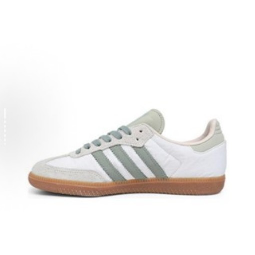 Adidas Samba OG Silver Green รองเท้าแฟชั่น อาดิดาส รองเท้าผ้าใบ Sneakers