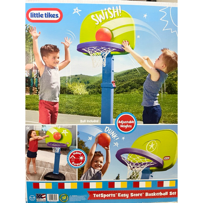 แป้นบาสเด็ก Little Tikes Easy score BasketBall Hoop ราคา ถูกที่สุด ดีลบีเคเค แกลเลอรีภาพที่ 2