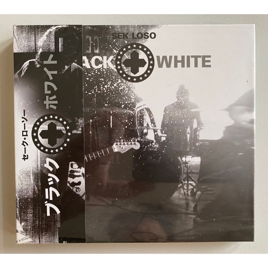 CD Sek Loso เสก โลโซ อัลบั้ม Black & White (Made in Japan) แผ่นซีล