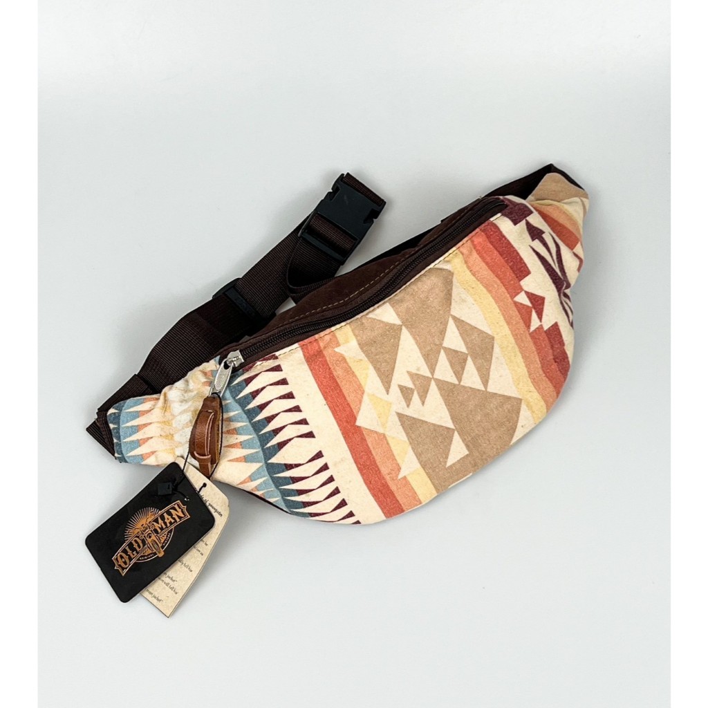 กระเป๋าผ้า​ คาดเอว คาดอก Oldman