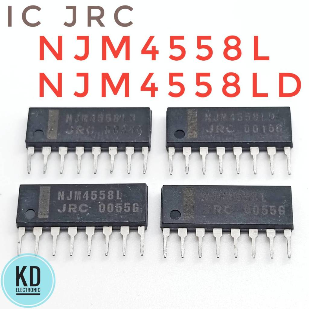 IC JRC NJM4558L / NJM4558LD / IC Dual Audio Op Amp