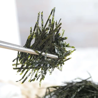 สาหร่ายย่างตัดเส้น เกรดA สาหร่ายโนริตัดเส้น สาหร่ายเส้นฝอย 100g ใช้โรยทาโกะยากิ