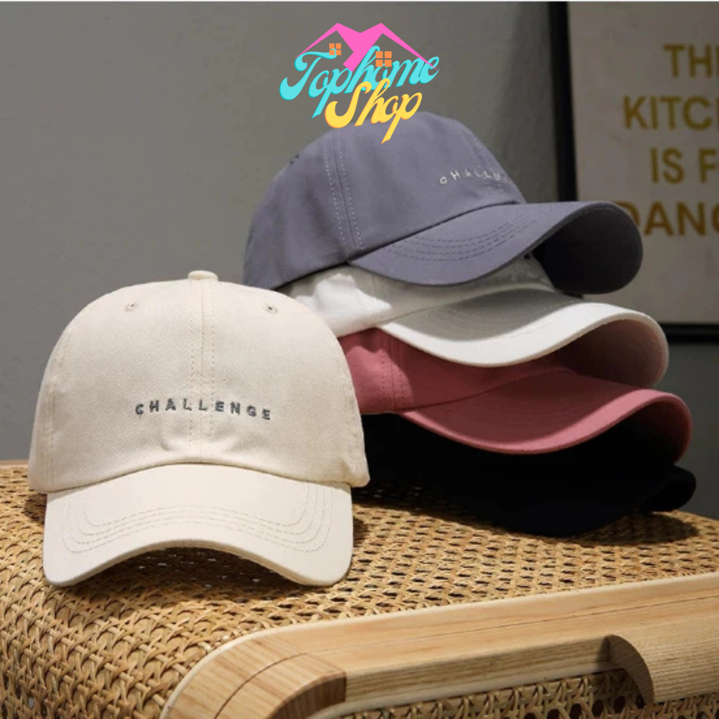 หมวกเบสบอล หมวกแก๊ป ปักตัว Challenge หมวกแก๊ปเบสบอล (มี 6 สี)  H-031