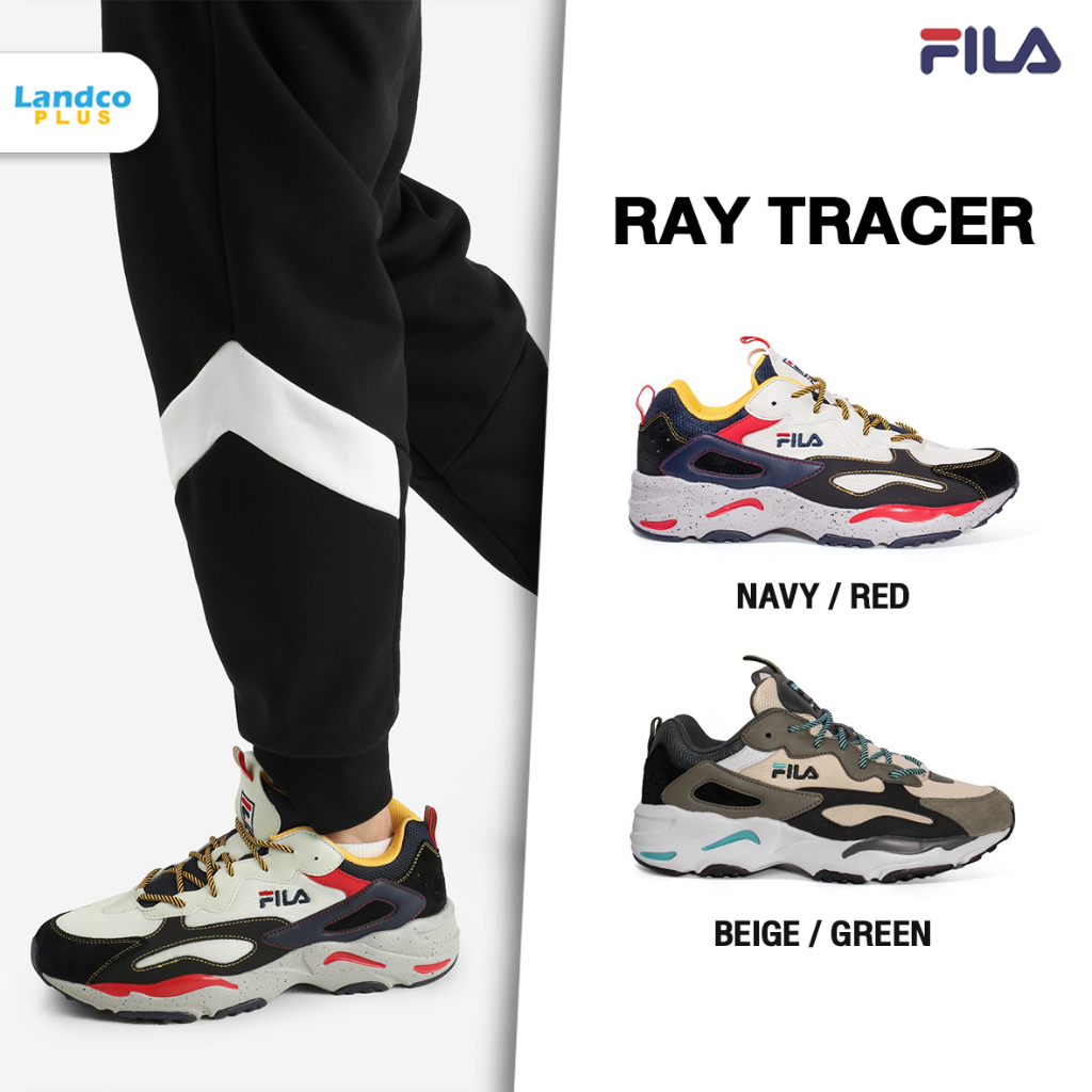 Fila Collection รองเท้าแฟชั่น M Ray Tracer [โฉมใหม่ ของแท้ 100%] (2990)