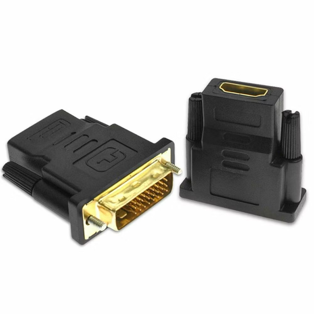 อะแดปเตอร์แปลง DVI เป็น HDMI 24+1 1080P สําหรับมอนิเตอร์ โปรเจคเตอร์ ทีวี บ็อกเซอร์