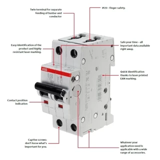 ABB SET ตู้สําหรับติดตั้ง EV Charger พร้อม กันดูด RCCB Type A & เมน MCB วงจรที่ 2