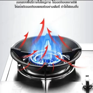 ฝาครอบเตาแก๊ส ที่ครอบเตาแก๊ส บังลมเตาแก๊ส ขาตั้งหม้อ กันลม ร้อนเร็ว ประหยัดแก๊ส ใช้ได้กับวางเตาชนิด 3/4/5ขา