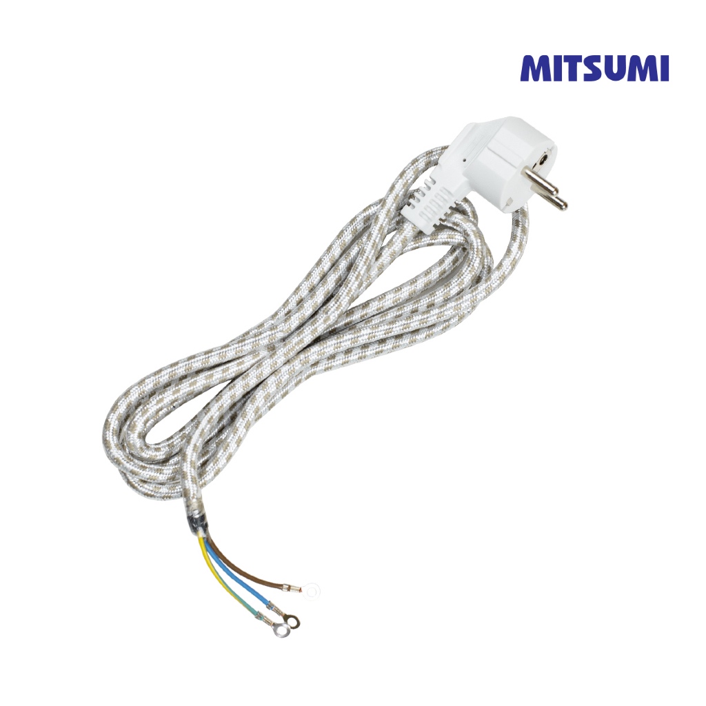 สายเตารีด 2 ไส้ หัวงอ ยาว 3 เมตร MITSUMI