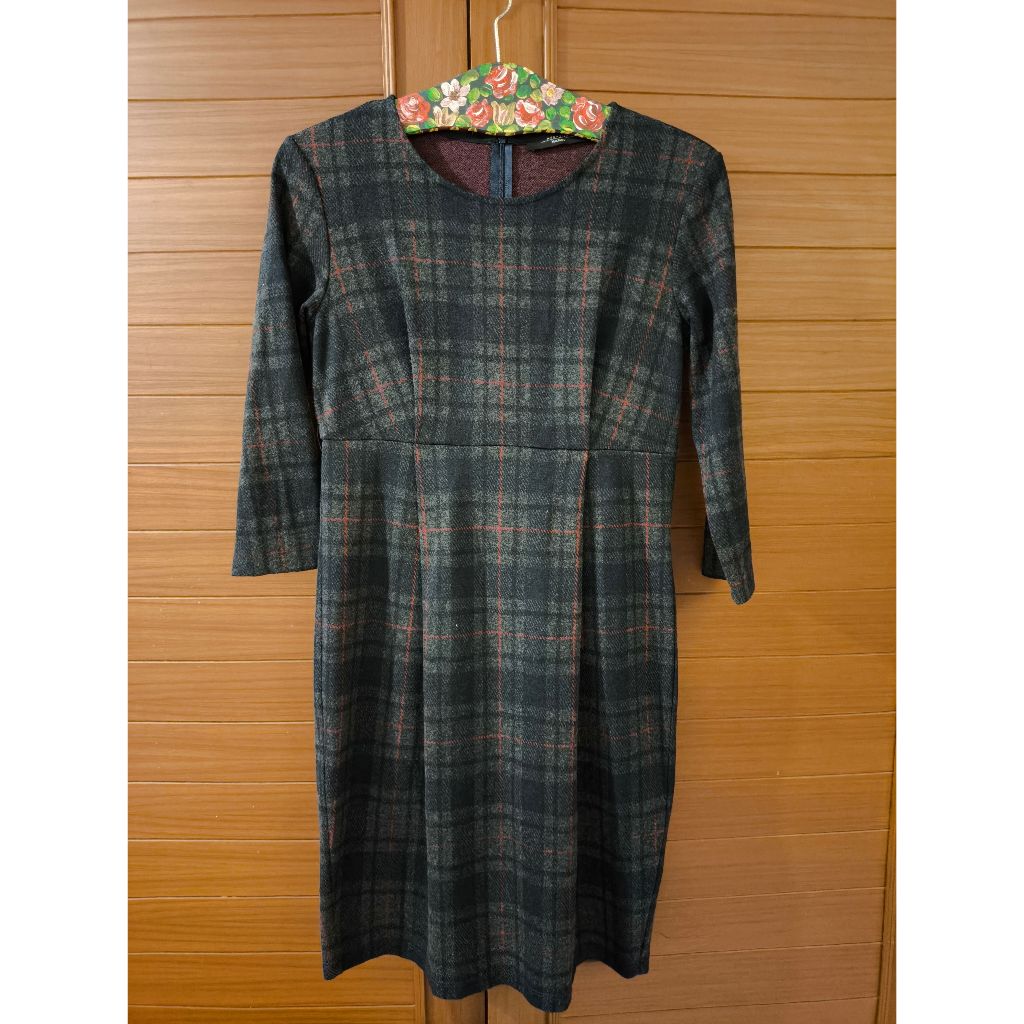 WEEKEND MaxMara Day Dress Gray Size M