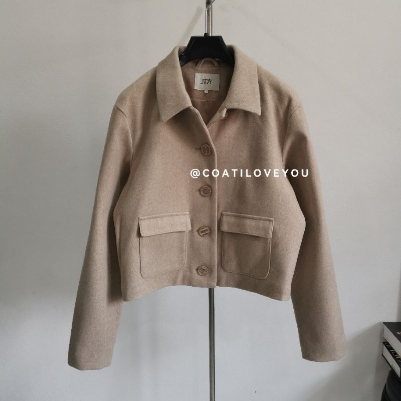 JDY​ SOFT​ JACKET​ WITH​ POCKET​S