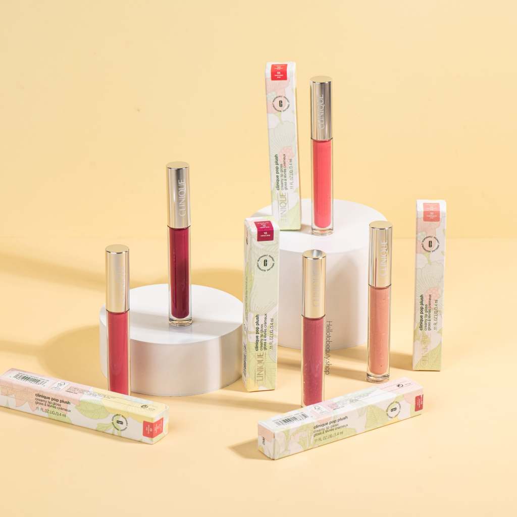 สินค้าขายดี❤ 743.-Remain Code < Get Code in Store} CLINIQUE Pop Plush Toy™ ซิลกี้ ลิปกลอส 1a3