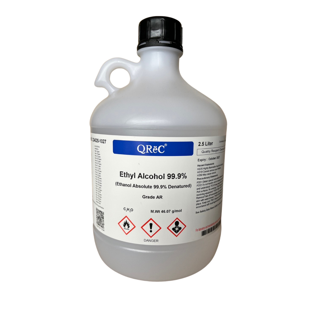 Qrec ethanol absolute 99.9 % 2.5 AR Grade