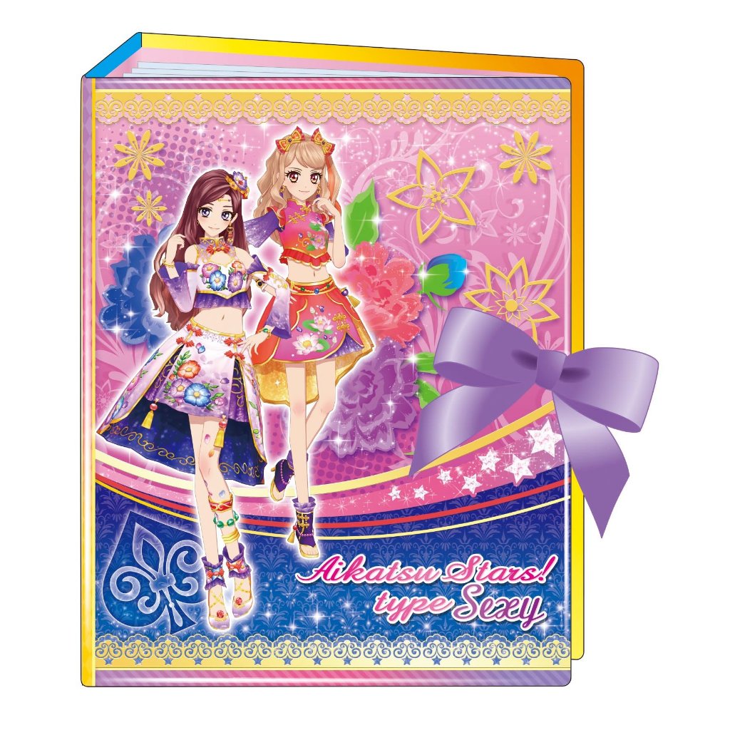 Data Card Darth Aikatsu Stars Official Binder Sexy & Pop