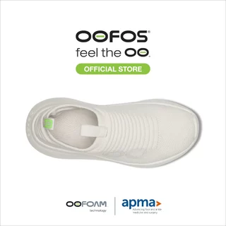 OOFOS Womens Oomy Zen Chalk - รองเท้าเพื่อการฟื้นฟู