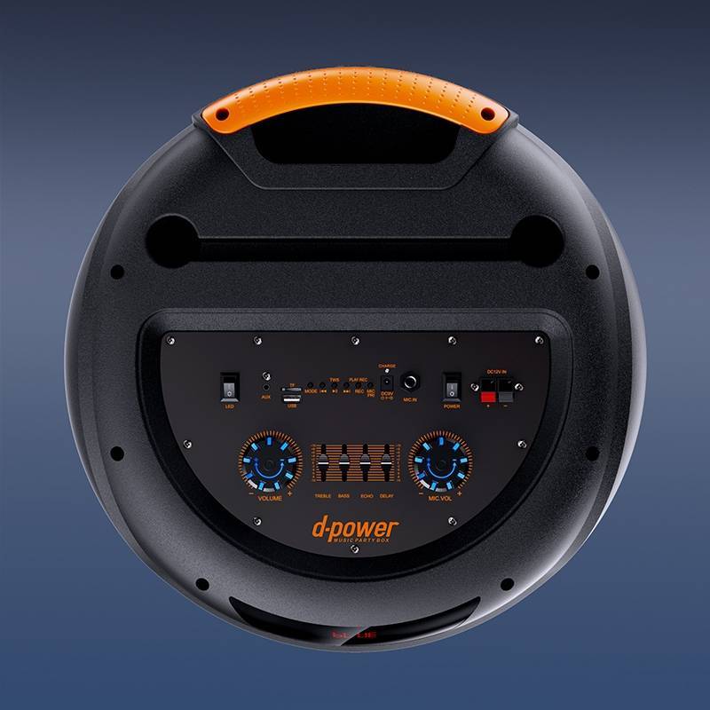 d-power ลำโพงสนามขนาดใหญ่ รุ่น Tower11 กำลังขับ 300W ลำโพงขนาด 15นิ้ว *2 เสียบกีต้าร์ได้ เหมาะฟังระยะไกล รับประกัน 1ปี