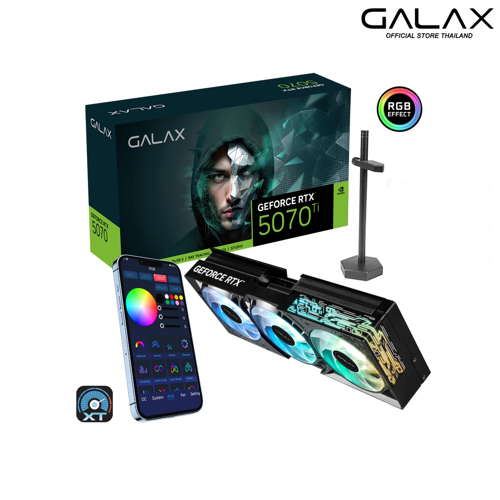 VGA GALAX RTX 5070 Ti 1-CLICK OC PCI-E 16GB GDDR7 256BIT :
